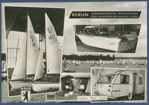 Berlin Int. Bootsschau und Wassersportausstellung, ungebraucht (AK2428)