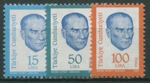 Türkei 1983 Atatürk 2648/50 postfrisch