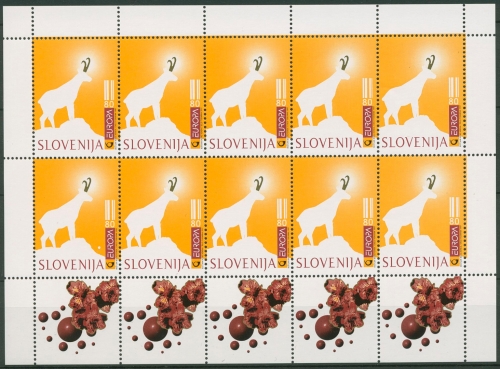 Slowenien 1997 Europa CEPT Sagen Kleinbogen 186 K postfrisch (C90295)