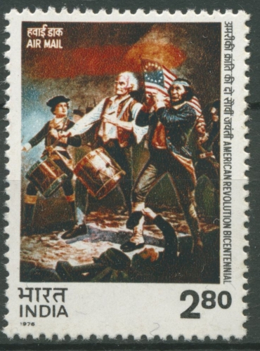 Indien 1976 200 Jahre Unabhängigkeit der USA 678 postfrisch