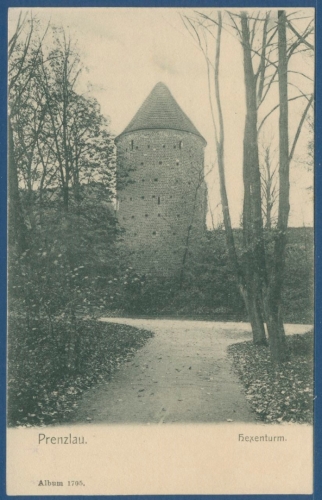 Prenzlau Hexenturm, ungebraucht (AK2452)