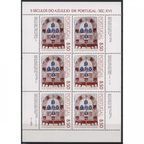 Portugal 1981 500 Jahre Azulejos Kleinbogen 1539 K postfrisch (C91266)