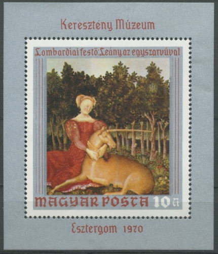 Ungarn 1970 Gemälde Block 78 A postfrisch (C92353)