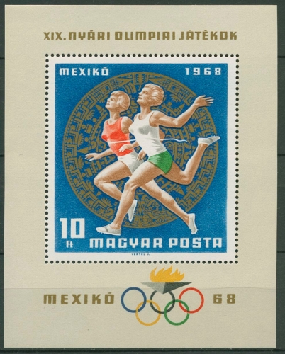 Ungarn 1968 Olympische Sommerspiele Mexiko Block 65 A postfrisch (C92437)