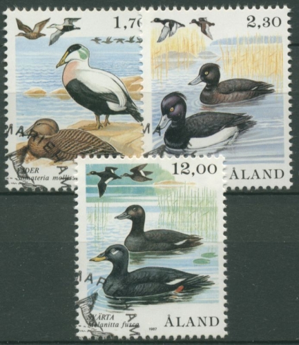 Aland 1987 Enten 20/22 gestempelt