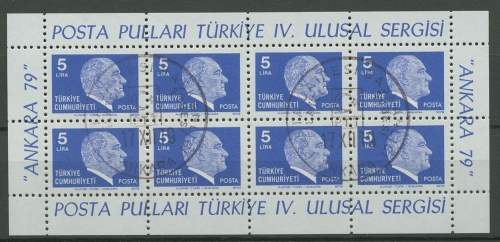 Türkei 1979 ANKARA '79: Kemal Atatürk 2482 K gestempelt (C92959)