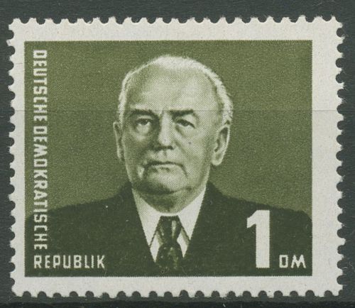 DDR 1953 Präsident Wilhelm Pieck 342 ba II X I postfrisch