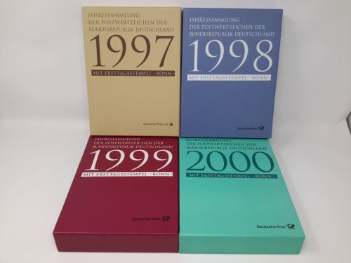 Bund Jahressammlungen 1997/2000 komplett Kat.-Wert: 520,00 TOP-ANGEBOT (XL2)