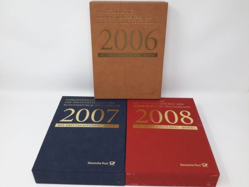 Bund Jahressammlungen 2006/08 komplett Kat.-Wert: 420,00 TOP-ANGEBOT (XL5)