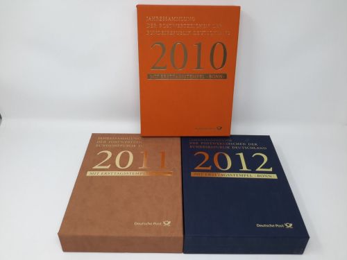 Bund Jahressammlungen 2010/12 komplett Kat.-Wert: 420,00 TOP-ANGEBOT (XL6)