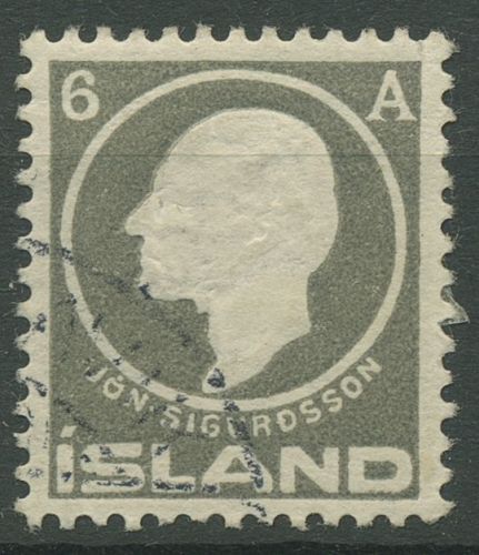 Island 1911 100. Geburtstag von Jón Sigurdsson 66 gestempelt