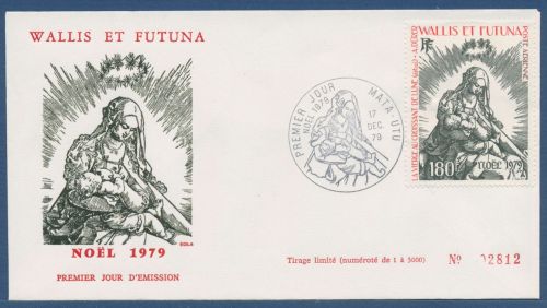 Wallis und Futuna 1979 Weihnachten Holzschnitt von Dürer 367 FDC (X41647)