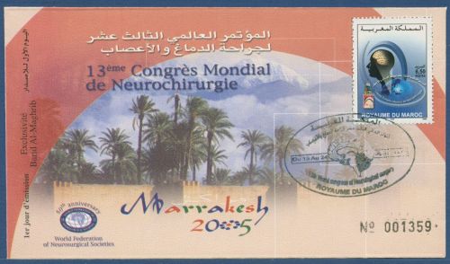 Marokko 2005 Int. Neurochirurgie-Kongress Marrakesch 1478 FDC (X41637)