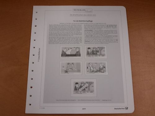 DEUTSCHE POST Deutschland klassik Bund 2011 gebraucht (Z3592)