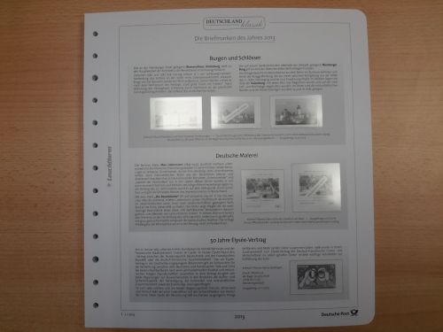 DEUTSCHE POST Deutschland klassik Bund 2013/15 gebraucht (Z3593)
