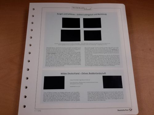 DEUTSCHE POST Deutschland klassik Bund 2015/19 gebraucht, neuwertig (Z3595)