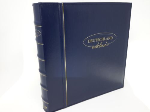 Deutsche Post Ringbinder blau Deutschland exklusiv, gebraucht (Z581)