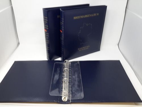 Schantl Ringbinder blau Bundesrepublik Deutschland gebraucht (Z3537)