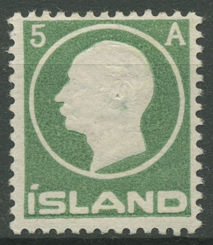 Island 1912 König Frederik VIII. 69 mit Falz