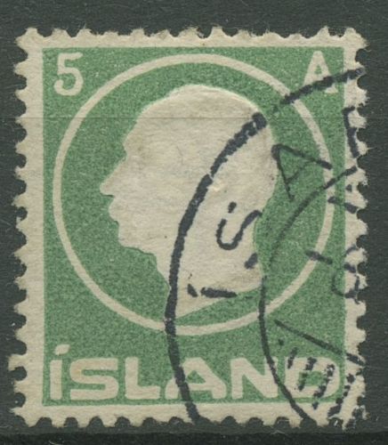 Island 1912 König Frederik VIII. 69 gestempelt