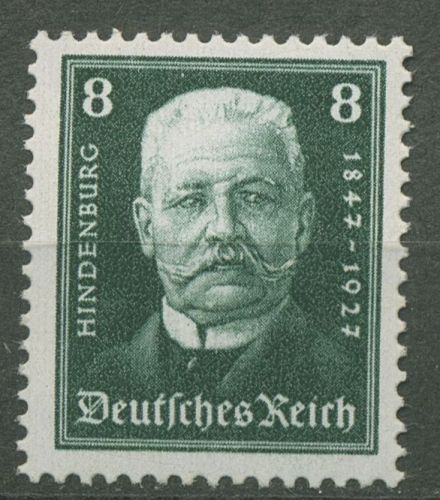 Deutsches Reich 1927 80. Geburtstag von Hindenburg 403 postfrisch