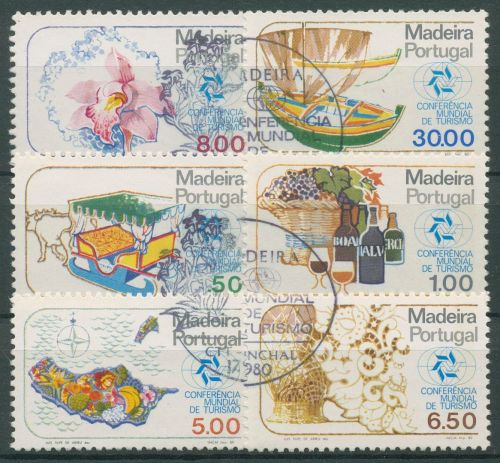 Portugal - Madeira 1980 Tourismuskonferenz Manila Philippinen 64/69 gestempelt