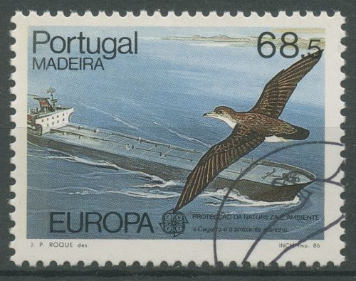 Portugal - Madeira 1986 Europa CEPT Natur-/Umweltschutz Vögel 106 gestempelt