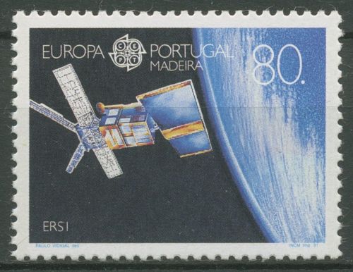 Portugal - Madeira 1991 Europa CEPT Weltraumfahrt Satellit 147 postfrisch