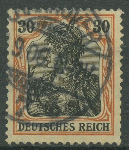 Deutsches Reich 1905/13 Germania Friedensdruck 89 I x gestempelt geprüft
