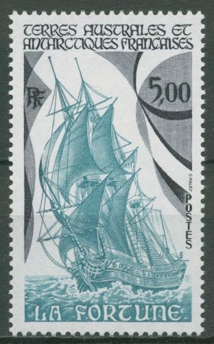 Franz. Antarktis 1988 Segelschiff La Fortune 240 postfrisch