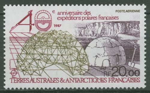 Franz. Antarktis 1987 40 Jahre Franz. Polarexpedition Iglu 231 postfrisch