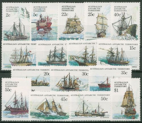 Austral. Antarktis 1979 Schiffe der Antarktis 37/52 postfrisch