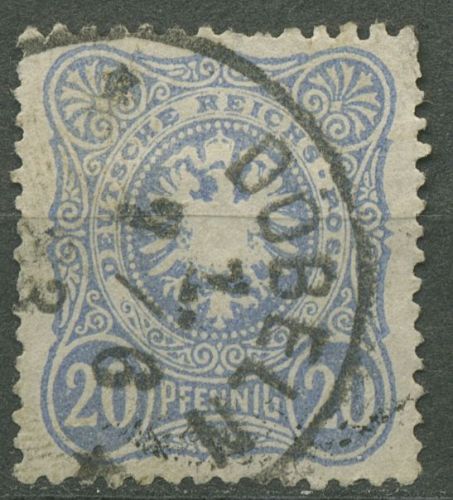 Deutsches Reich 1880 PFENNIG 42 b gestempelt geprüft