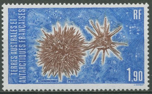 Franz. Antarktis 1986 Meerestiere Seeigel 211 postfrisch
