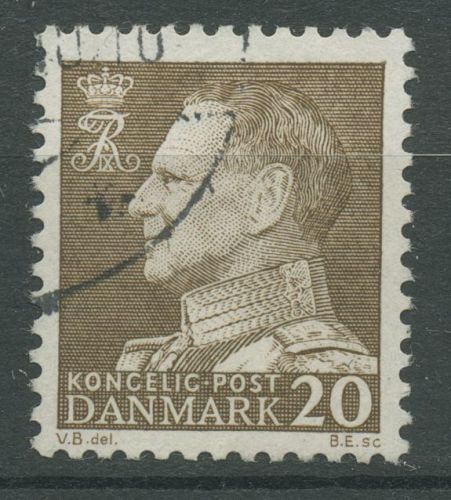 Dänemark 1961 König Frederik IX. 390 y gestempelt