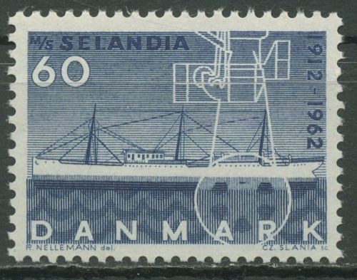Dänemark 1962 Motorschiff Selandia 406 x postfrisch