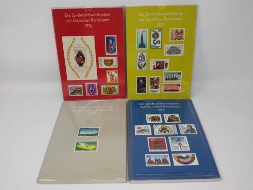 Bund Jahrbücher 1976/79 komplett Kat.-Wert: 300,00 TOP-ANGEBOT (XL11)