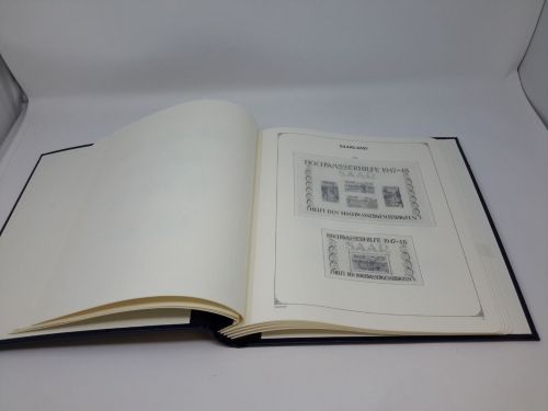 IMPERIAL Vordruckalbum Saarland 1947/59 SF gebraucht, neuwertig (Z3567)