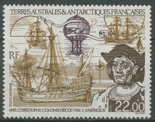 Franz. Antarktis 1992 Christoph Kolumbus Entdeckung Amerikas 291 postfrisch