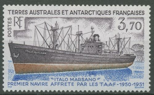 Franz. Antarktis 1993 Frachtschiff Italo Mersano 306 postfrisch