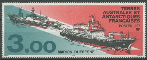 Franz. Antarktis 1997 Versorgungsschiffe Marion Dufresne 360 postfrisch