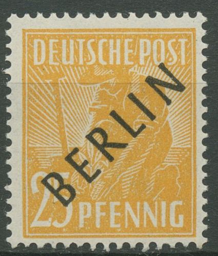 Berlin 1948 Schwarzaufdruck 10 postfrisch