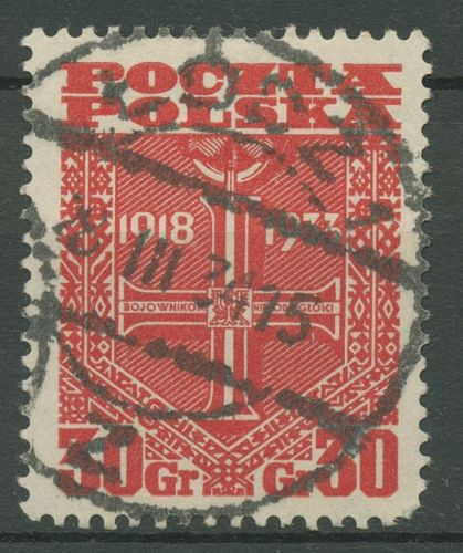 Polen 1933 15 Jahre Republik 284 gestempelt