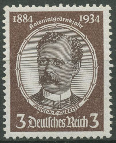 Deutsches Reich 1934 Kolonialforscher A. E. Lüderitz 540 ya postfrisch