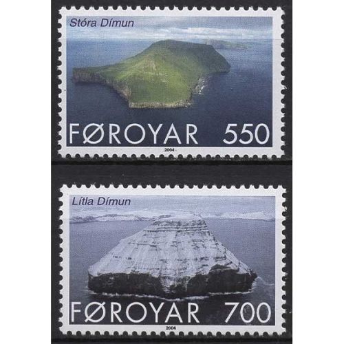 Färöer 2004 Inseln 483/84 postfrisch
