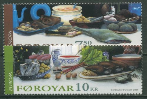 Färöer 2005 Europa CEPT Gastronomie 528/29 postfrisch