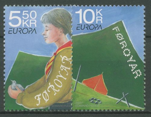 Färöer 2007 Europa CEPT Pfadfinder 607/08 postfrisch