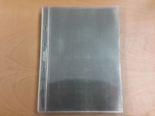 PHILSWISS 50 x Einsteckblatt transparent 1 Streifen 270 mm gebraucht (Z3357)