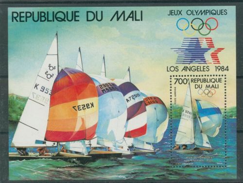 Mali 1984 Olympische Sommerspiele Los Angeles Block 24 postfrisch (C42722)