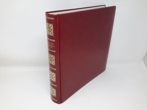 BOREK Binder (6-Loch Mechanik) Denkmalschutzjahr rot gebraucht (Z2933)